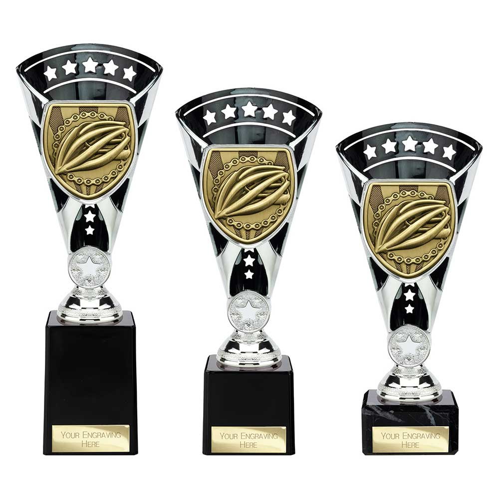 TR25139.jpg Cobra Star Cup Cycling Silver & Black - Image 1