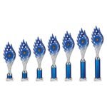 Wildfire Multisport Tube Trophy Blue & Silver