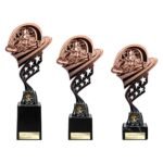 Innov8 Go Kart Plastic Trophy Bronze & Black