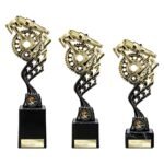 Innov8 Motorsport Plastic Trophy Gold & Black