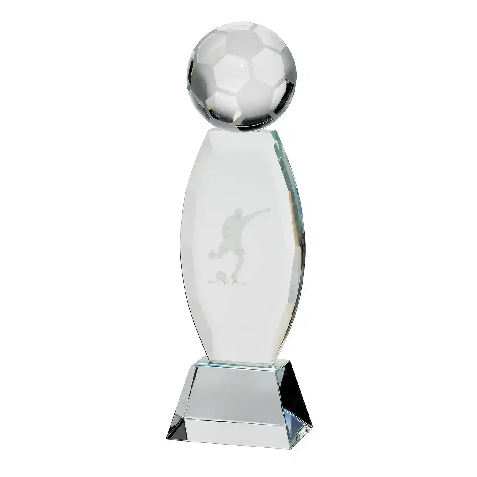 CR17110B.webp Infinity Football Crystal Award 230mm (50mm Width) - Image 1