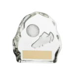 Sub-Zero Football Glass Award 75mm (20mm Thick)
