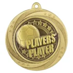 Superstar Players Player Medal Gold 60mm