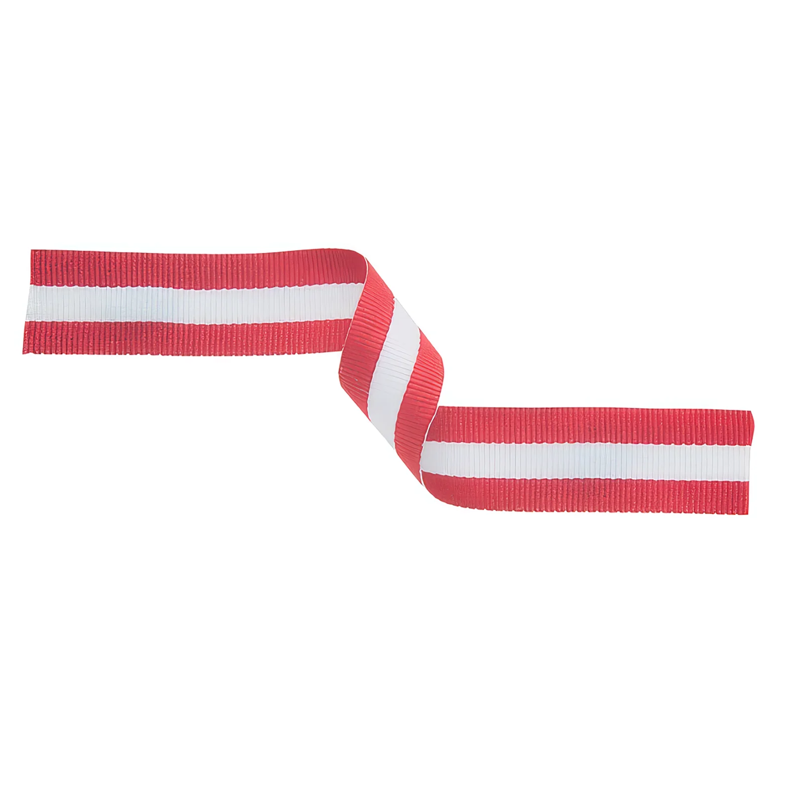 MR12.webp Medal Ribbon Red White & Red 395x22mm - Image 1