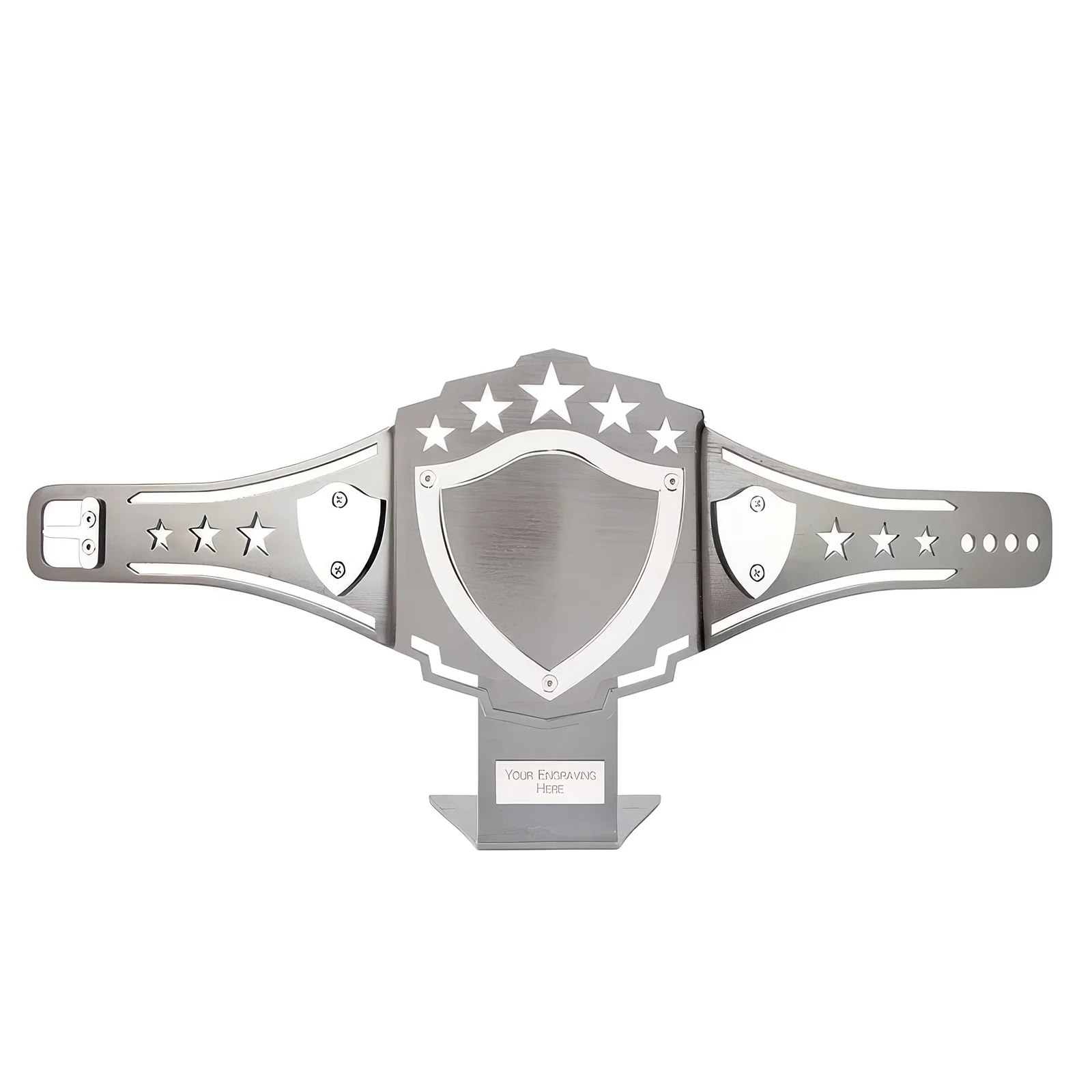 NP19302A.webp Champion Contact Sport Nickel Plated Belt 220x520mm - Image 1