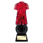 Intensity Football Award Metallic Red & Carbon Black 260mm