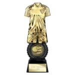 Intensity Football Thank You Coach Award Gold & Carbon Black 260mm