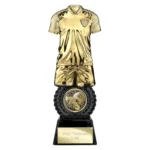 Intensity Gaelic Football Award Gold & Carbon Black 260mm