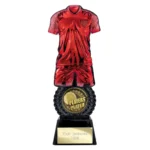 Intensity Football Players Player Award Red & Carbon Black 260mm