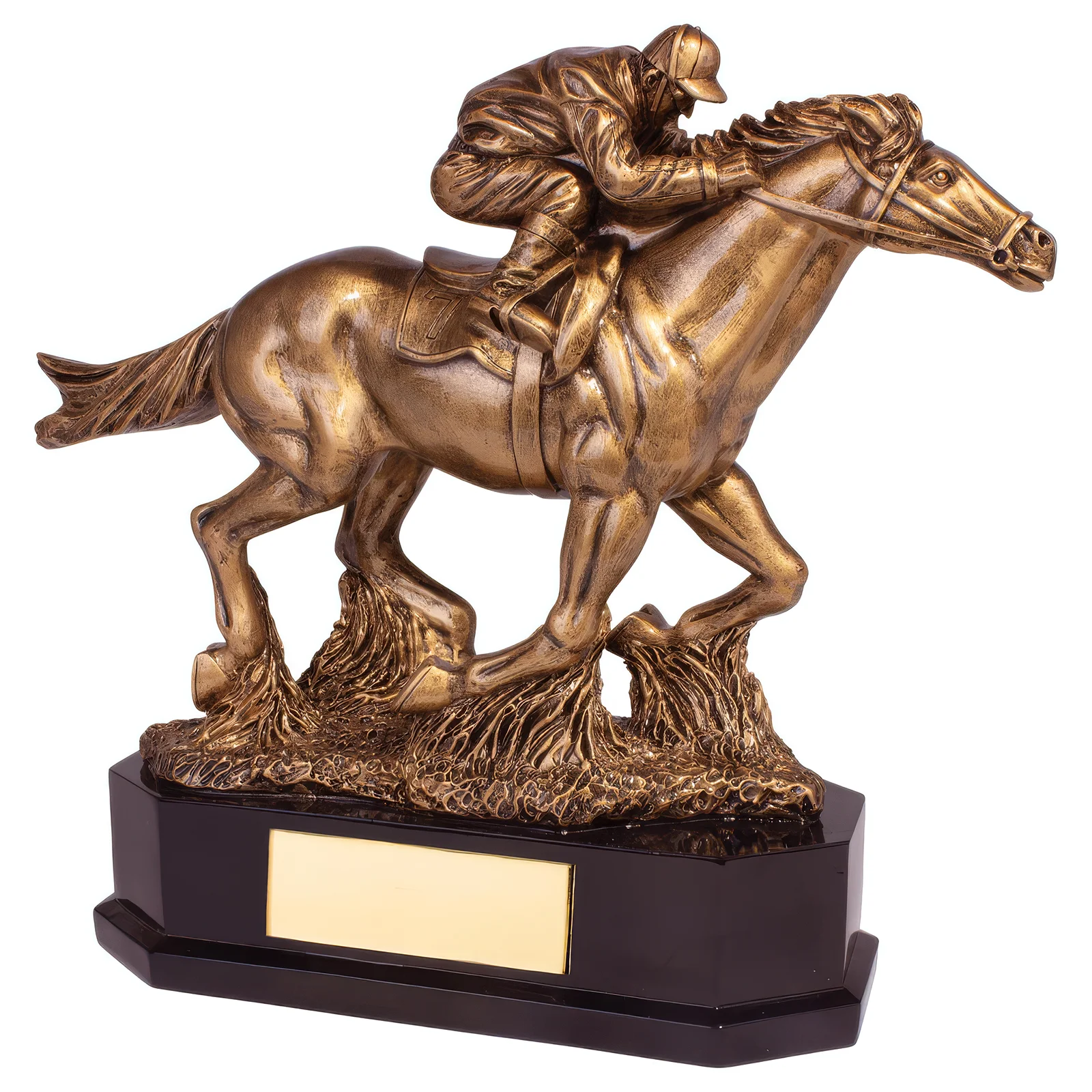 RF19139A.webp Aintree Equestrian Racing Horse Award 220mm - Image 1