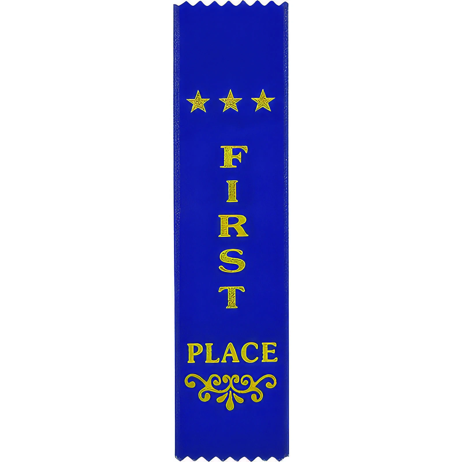 RO8150.webp Recognition 1st Place Ribbon Blue 200 x 50mm - Image 1