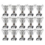 Squad Pack 6 Champions Silver Plastic Cup 155mm